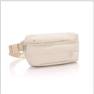 Puffer Waist Bag - Ivory